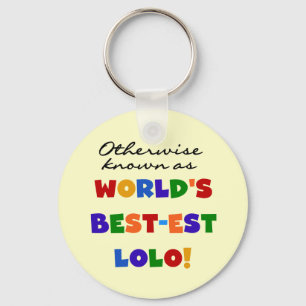Otherwise Known Best-est Lolo T-shirts and Gifts Key Ring