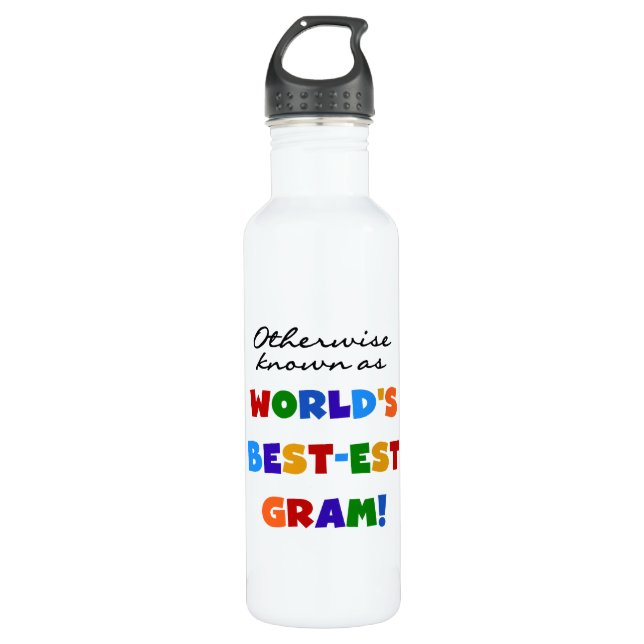 Otherwise Known World's Best-est Gram 710 Ml Water Bottle (Front)