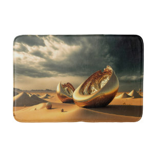 Otherworld Relics – Surreal Desert Sculpture Bath Mat