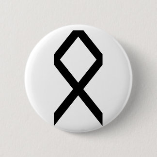 OTHILA RUNE 6 CM ROUND BADGE