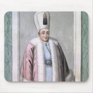 Othman (Osman) II (1603-22) Sultan 1618-22, from ' Mouse Mat