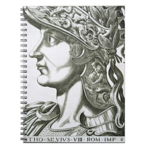 Otho (32-69 AD), 1596 (engraving) Notebook
