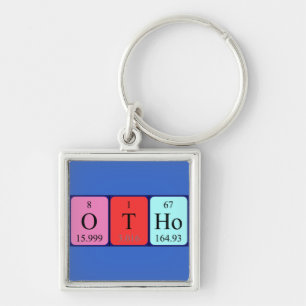 Otho periodic table name keyring
