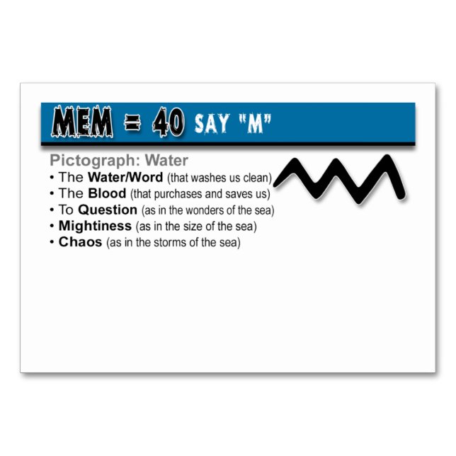 Otiot Flash Cards: 13 of 22 (Back)