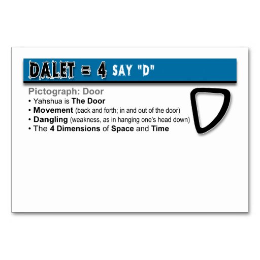 Image of Otiot Flash Cards: 4 of 22 Table Number