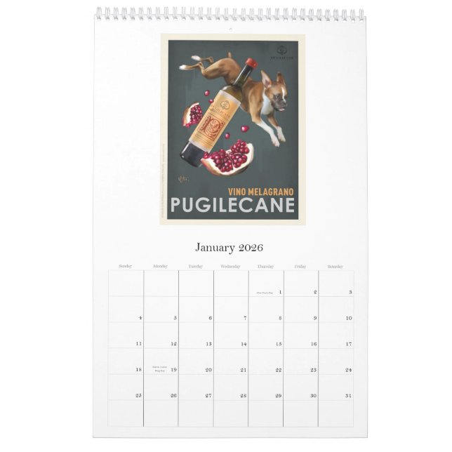 Otis New Vintage Clalendar / 2012 Calendar (Jan 2026)