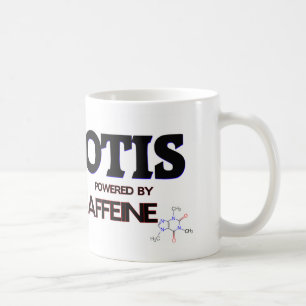 Otis Powered by Caffeine Coffee Mug