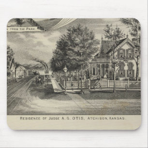 Otis Price Villa, Kansas Mouse Mat