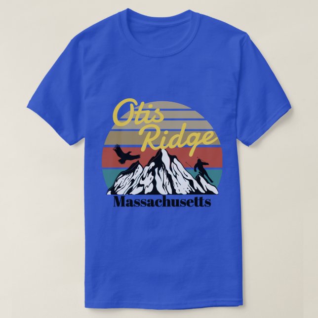 Otis Ridge ski Massachusetts T-Shirt (Design Front)