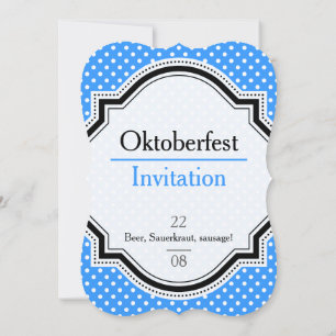 Otkoberfest Polka Dots Invitation
