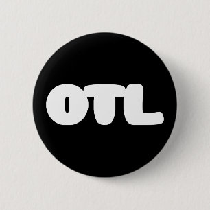 OTL Emoticon ~ Korean Slang 6 Cm Round Badge
