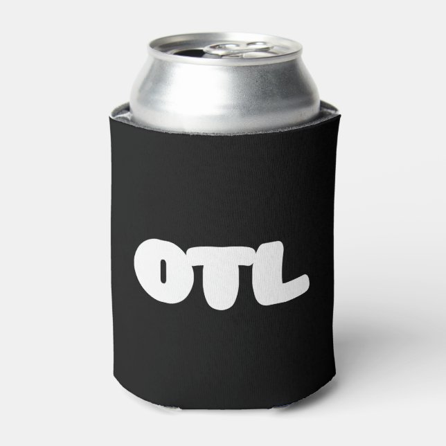 OTL Emoticon ~ Korean Slang Can Cooler (Can Front)