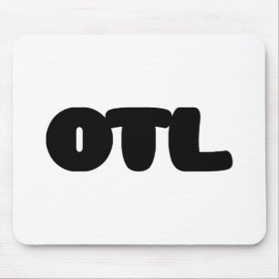 OTL Emoticon ~ Korean Slang Mouse Mat