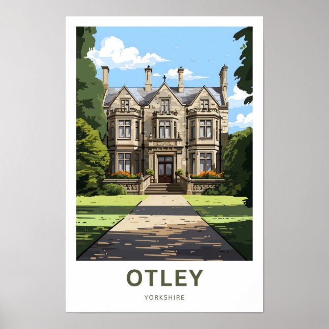 Otley Yorkshire Travel Print (Front)