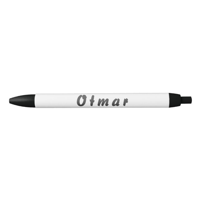 Otmar Kugelschreiber Black Ink Pen (Front)
