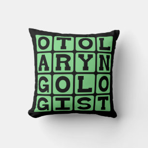 Otolaryngologist, Ear, Nose and Throat Doctor Cushion