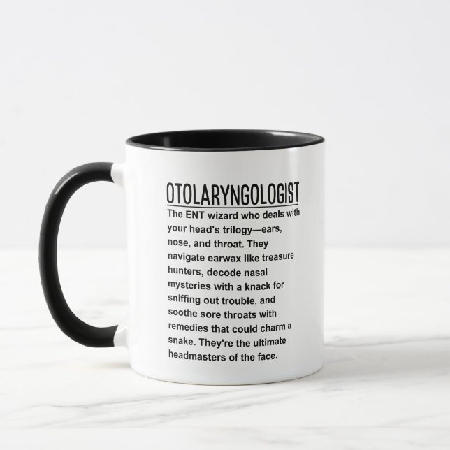 Otolaryngologist  mug (Left)