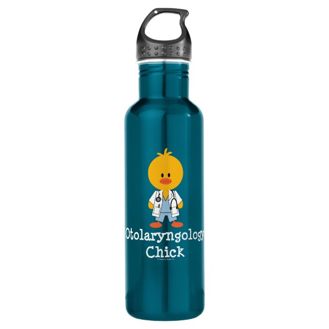 Otolaryngologist Otolaryngology Chick 710 Ml Water Bottle (Front)