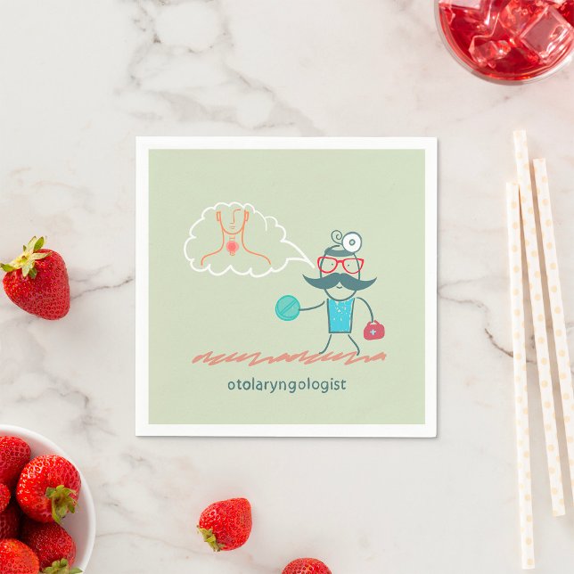 Otolaryngologist Paper Napkins (Creator Uploaded)