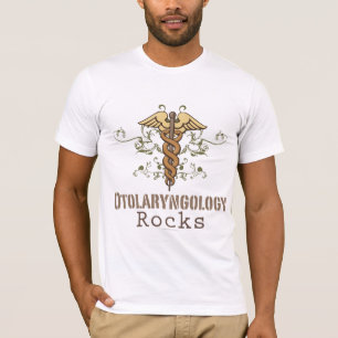 Otolaryngology Rocks Caduceus T-shirt