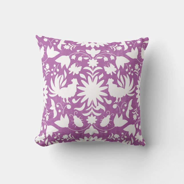 Otomi, Amethyst Cushion (Front)