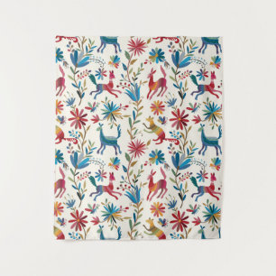 Otomi Inspired Design Tapestry