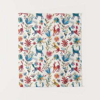 Otomi Inspired Design Tapestry