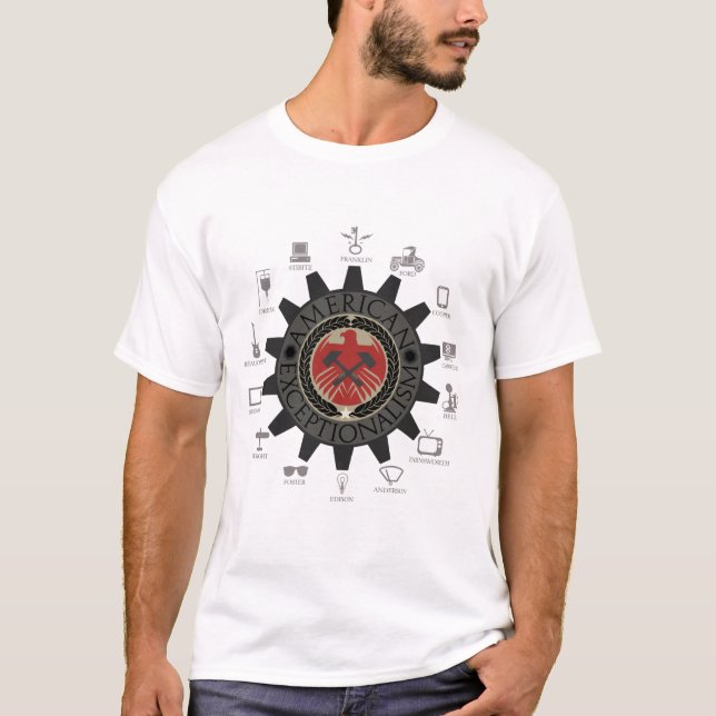 otonemes Exceptionalism gry T-Shirt (Front)
