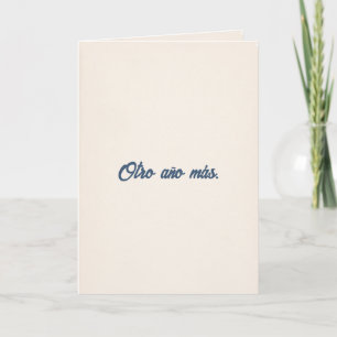 Otro Año Más Papi Card