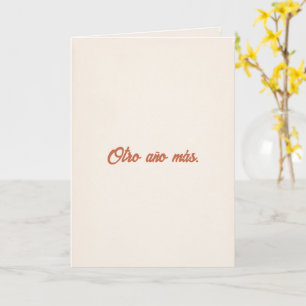 Otro Año Más Papi Hija Card