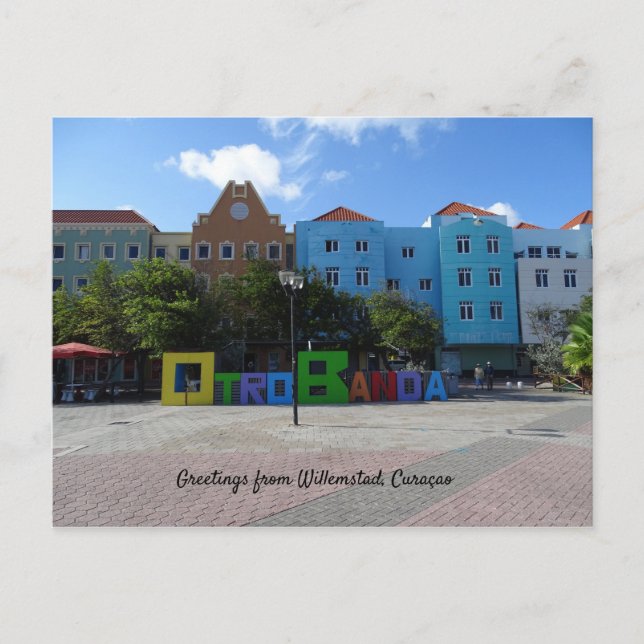 Otrobanda  Willemstad Curaçao Postcard (Front)