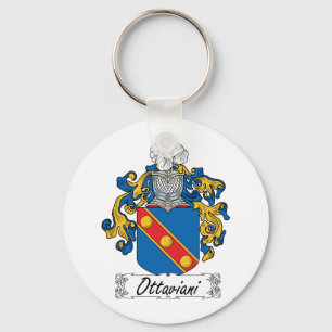 Ottaviani Family Crest Key Ring