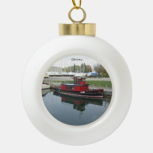 Ottawa ball or snowflake ornament