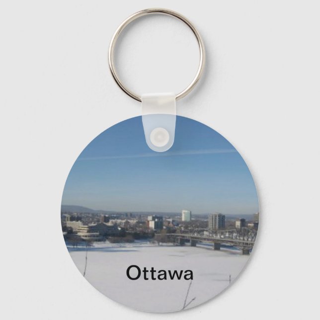 Ottawa Canada Key Ring (Front)