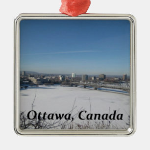 Ottawa Canada Metal Tree Decoration