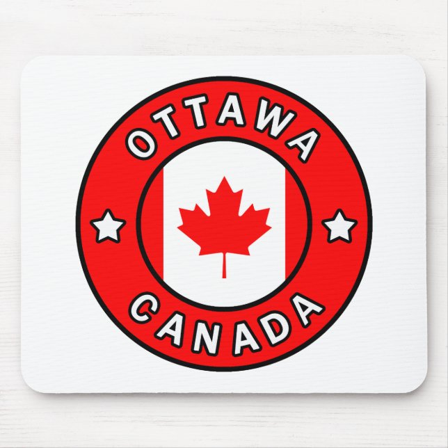 Ottawa Canada Mouse Mat (Front)