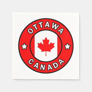 Ottawa Canada Napkin