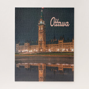 Ottawa Canada Ontario Parliament Hill Jigsaw Puzzle