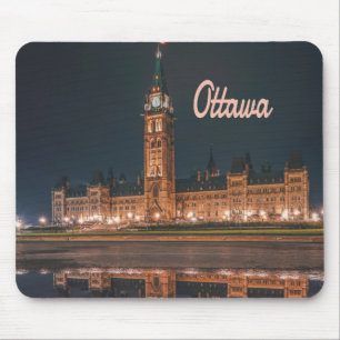 Ottawa Canada Ontario Parliament Hill Mouse Mat