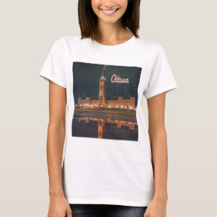 Ottawa Canada Ontario Parliament Hill T-Shirt