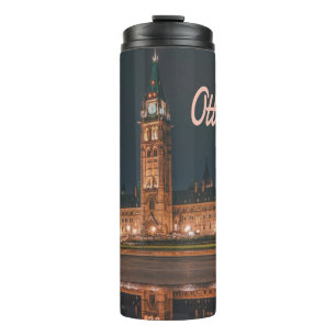 Ottawa Canada Ontario Parliament Hill Thermal Tumbler