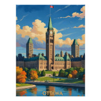 Ottawa Canada Parliament Building, City Skyline