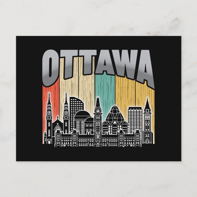 Ottawa Canada Postcard (Front)