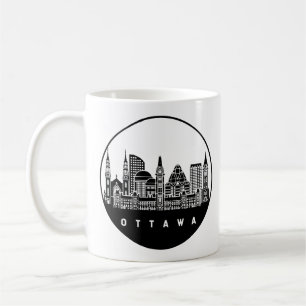 Ottawa Canada Skyline Coffee Mug