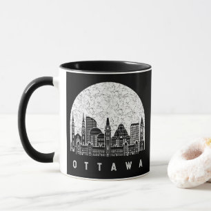 Ottawa Canada Skyline Mug