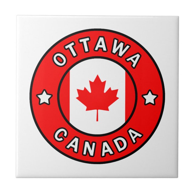 Ottawa Canada Tile (Front)