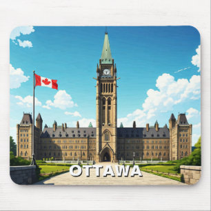Ottawa Canada Travel Mouse Mat