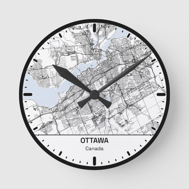 Ottawa Clock City Line Art (Front)