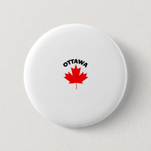 Ottawa, Ontario 6 Cm Round Badge