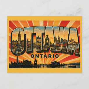 Ottawa Ontario National Capital Postcard
